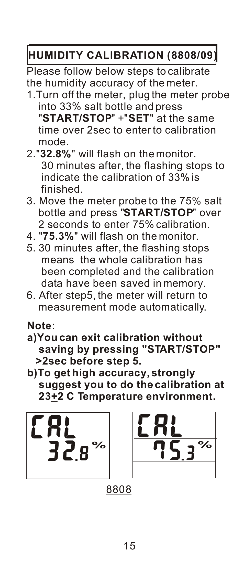 General Tools and Instruments LTH8809DL User Manual | Page 16 / 19