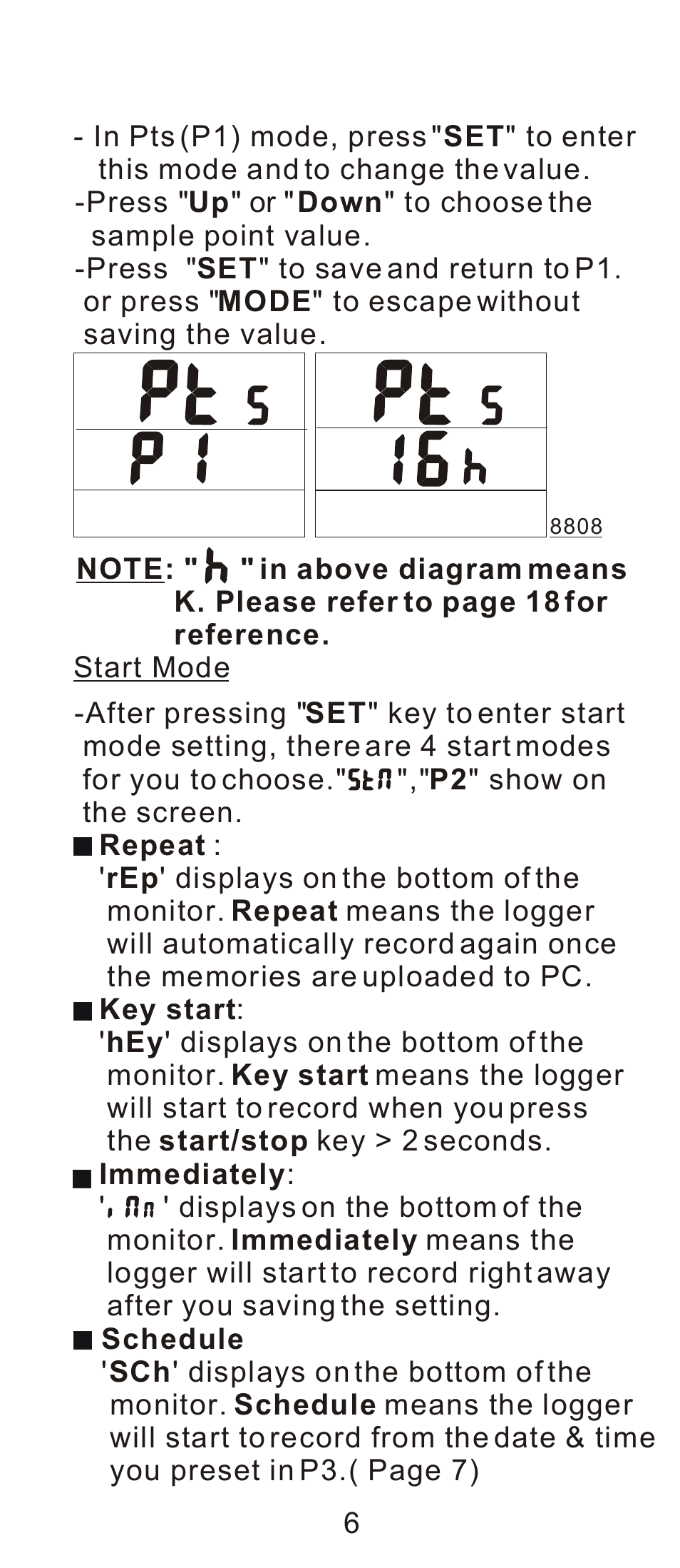 General Tools and Instruments LTH8809DL User Manual | Page 7 / 19