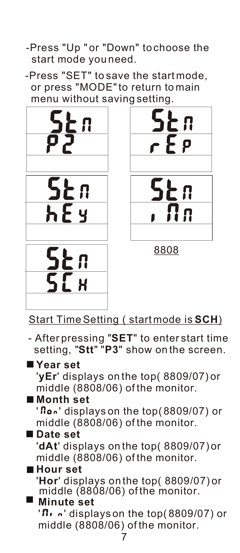 General Tools and Instruments LTH8809DL User Manual | Page 8 / 19