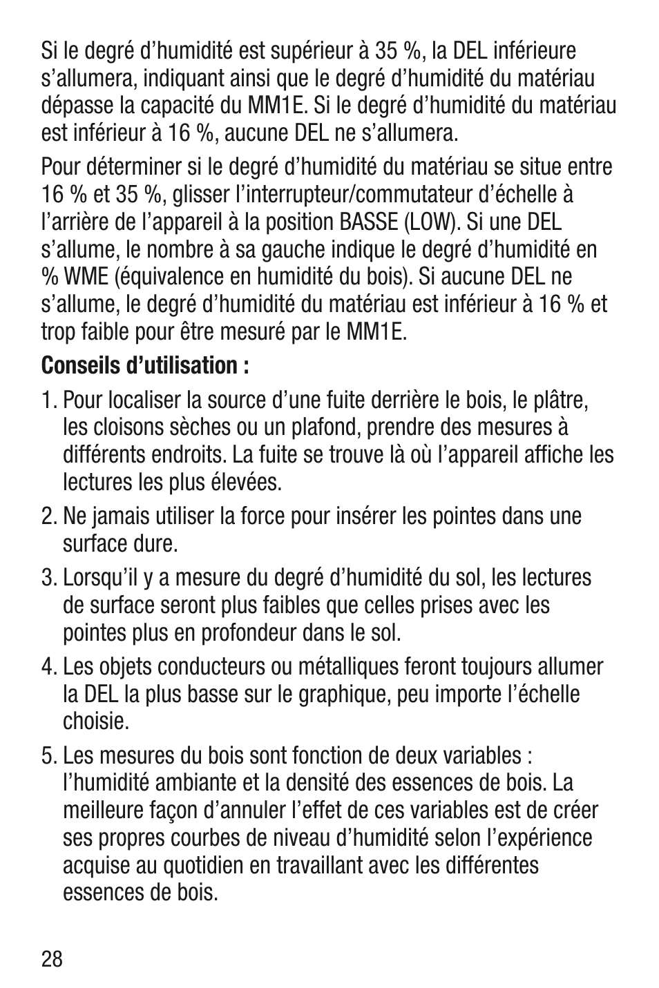 General Tools and Instruments MM1E v.1 User Manual | Page 28 / 32