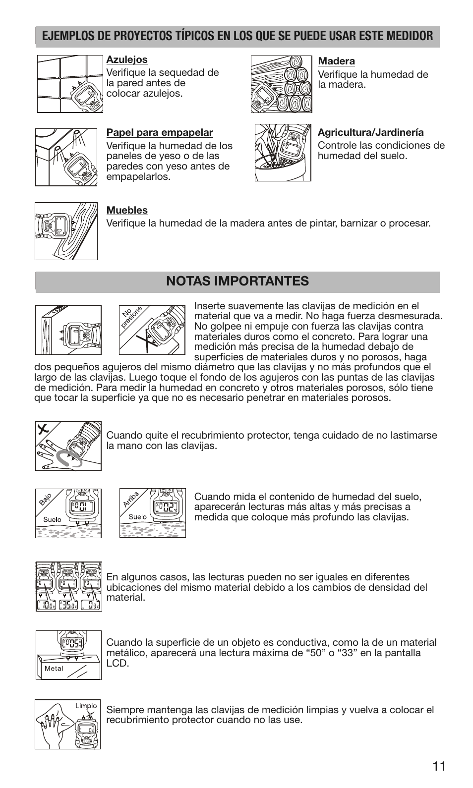 General Tools and Instruments MMD4E User Manual | Page 11 / 12