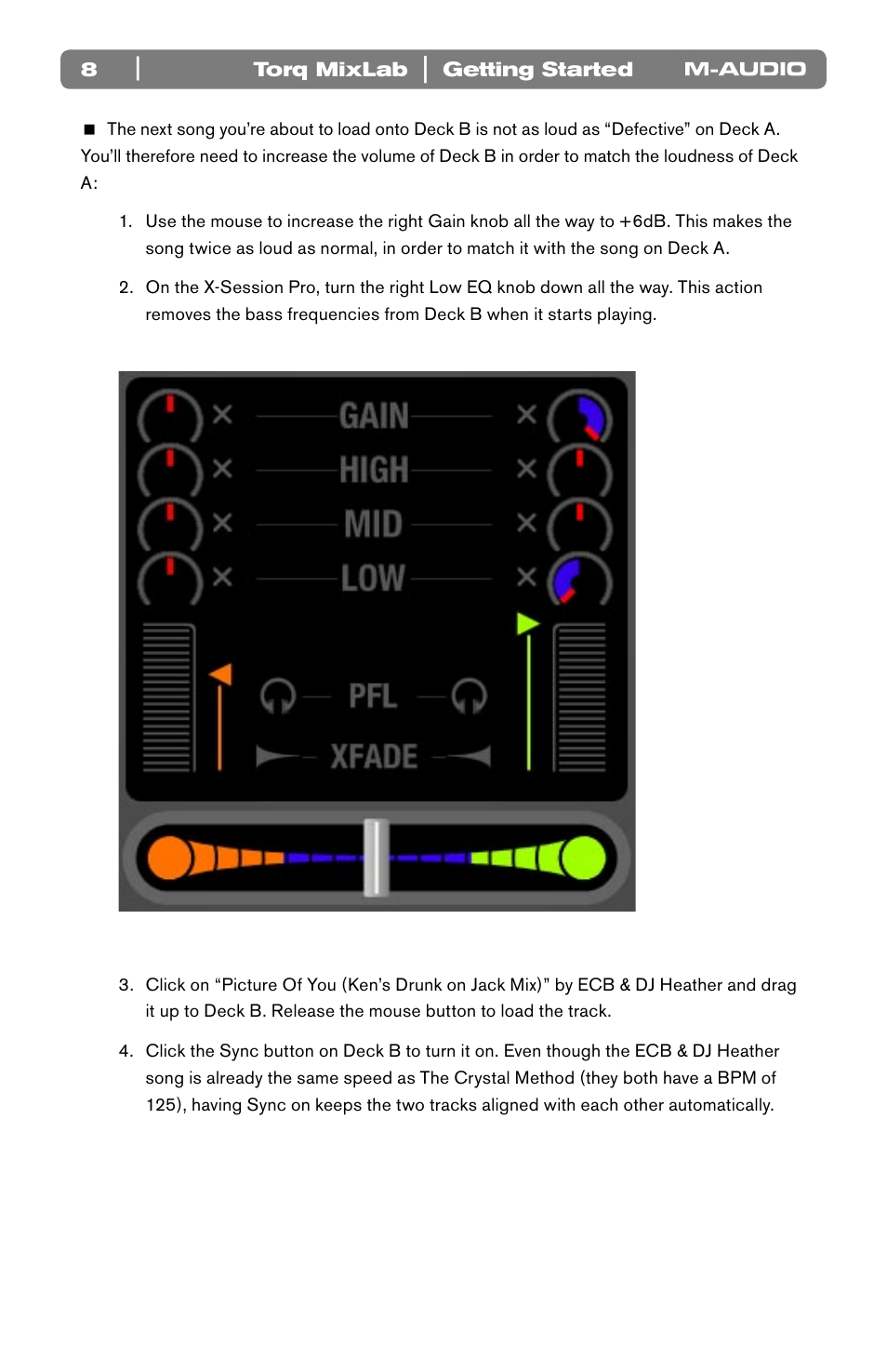 M-AUDIO Torq LE (MixLab) User Manual | Page 9 / 16