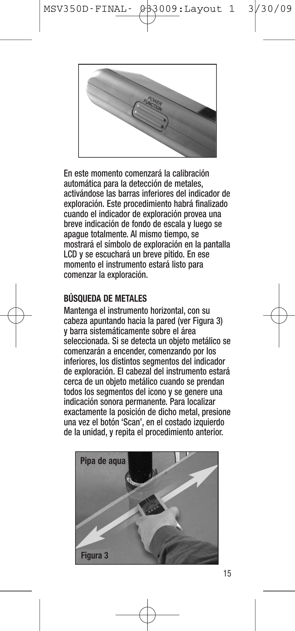 General Tools and Instruments MSV350D User Manual | Page 15 / 28