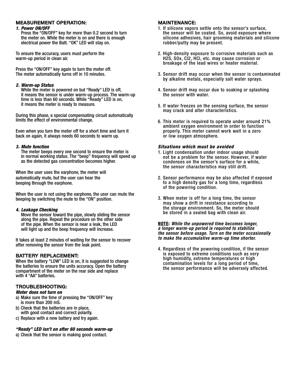 General Tools and Instruments NGD7201 User Manual | Page 2 / 2