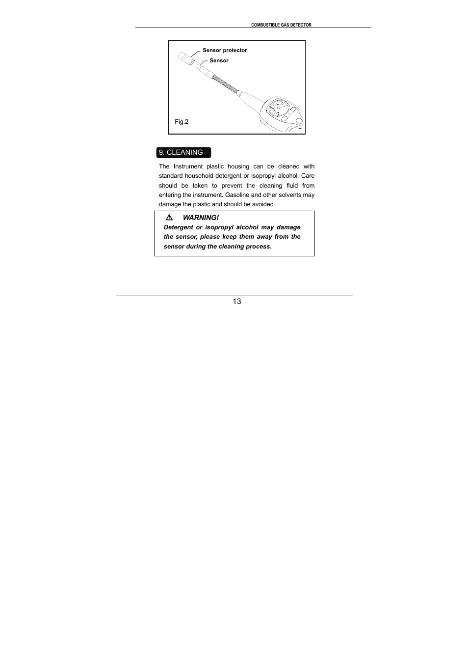 General Tools and Instruments NGD8800 User Manual | Page 14 / 16