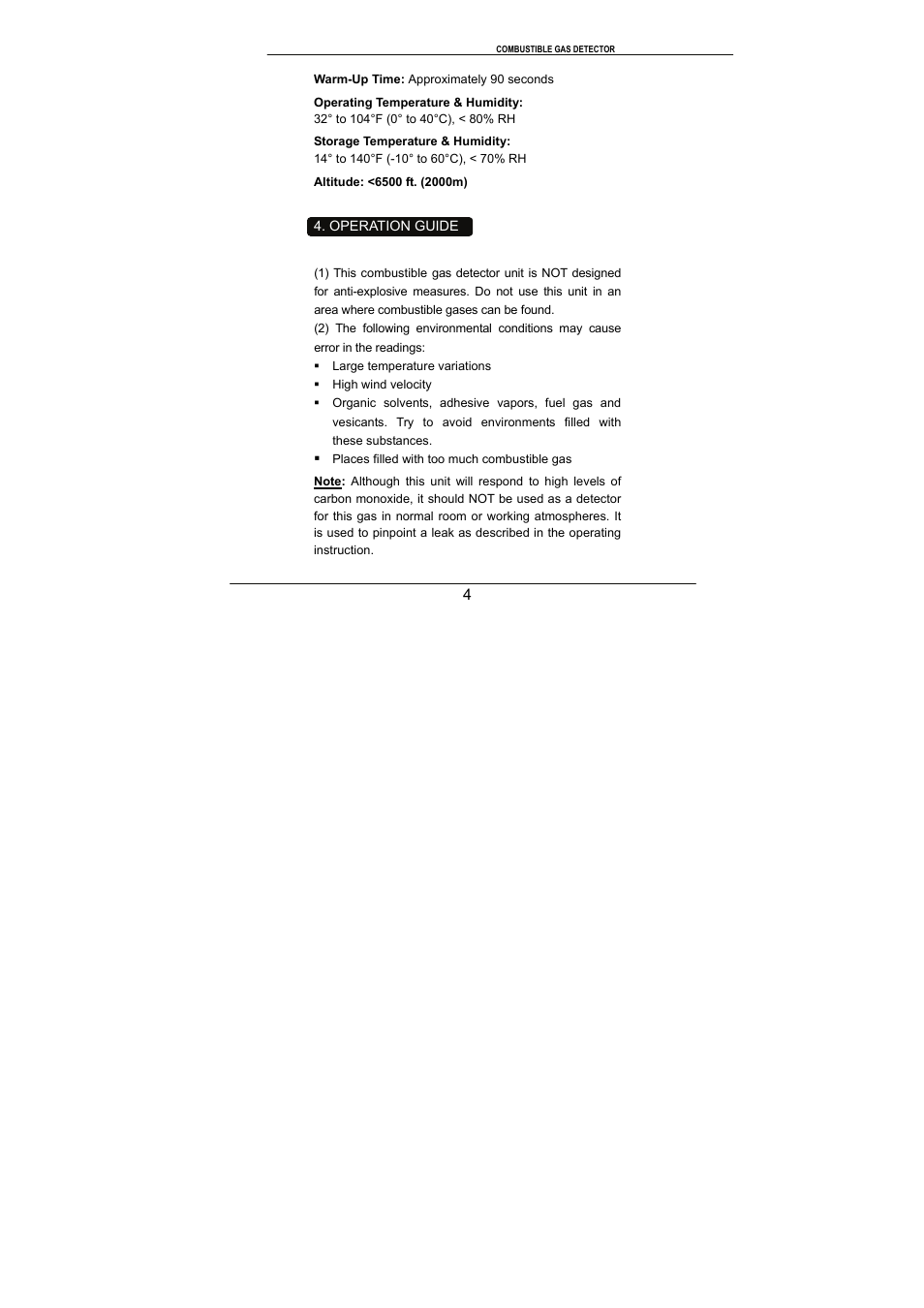 General Tools and Instruments NGD8800 User Manual | Page 5 / 16