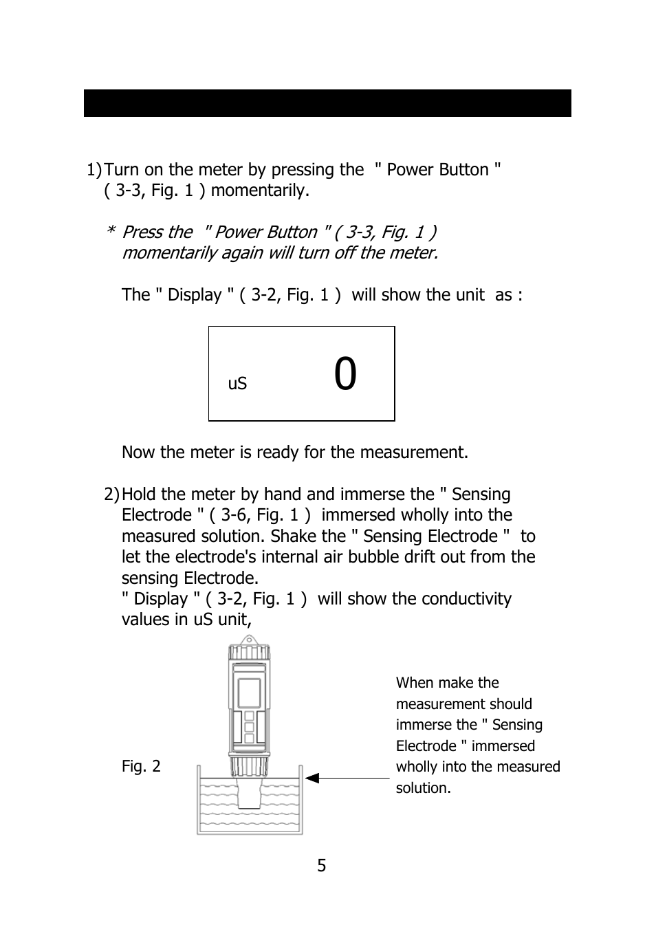 Measuring procedure | General Tools and Instruments PWM301 User Manual | Page 7 / 12