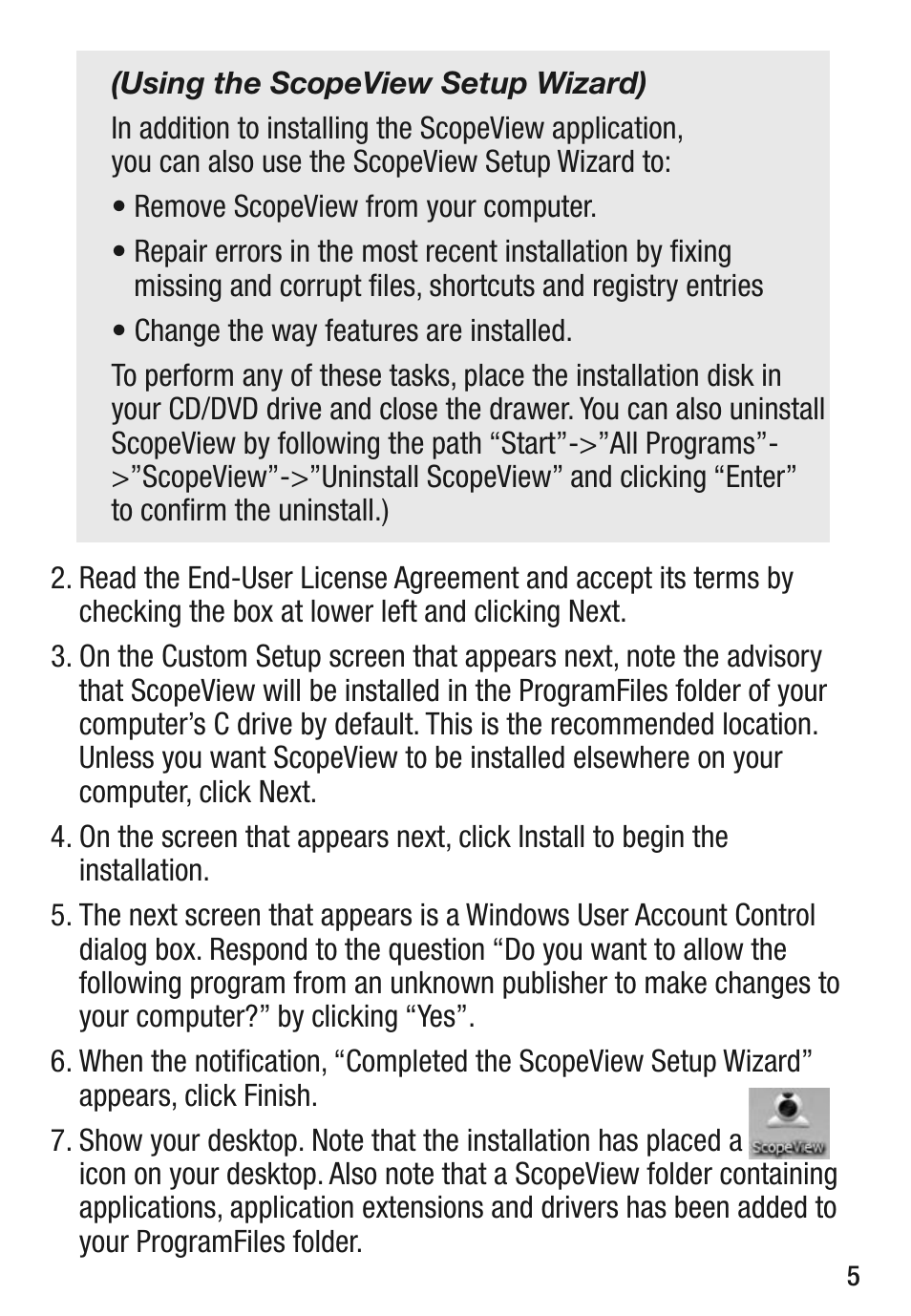 General Tools and Instruments RCV100 User Manual | Page 5 / 16