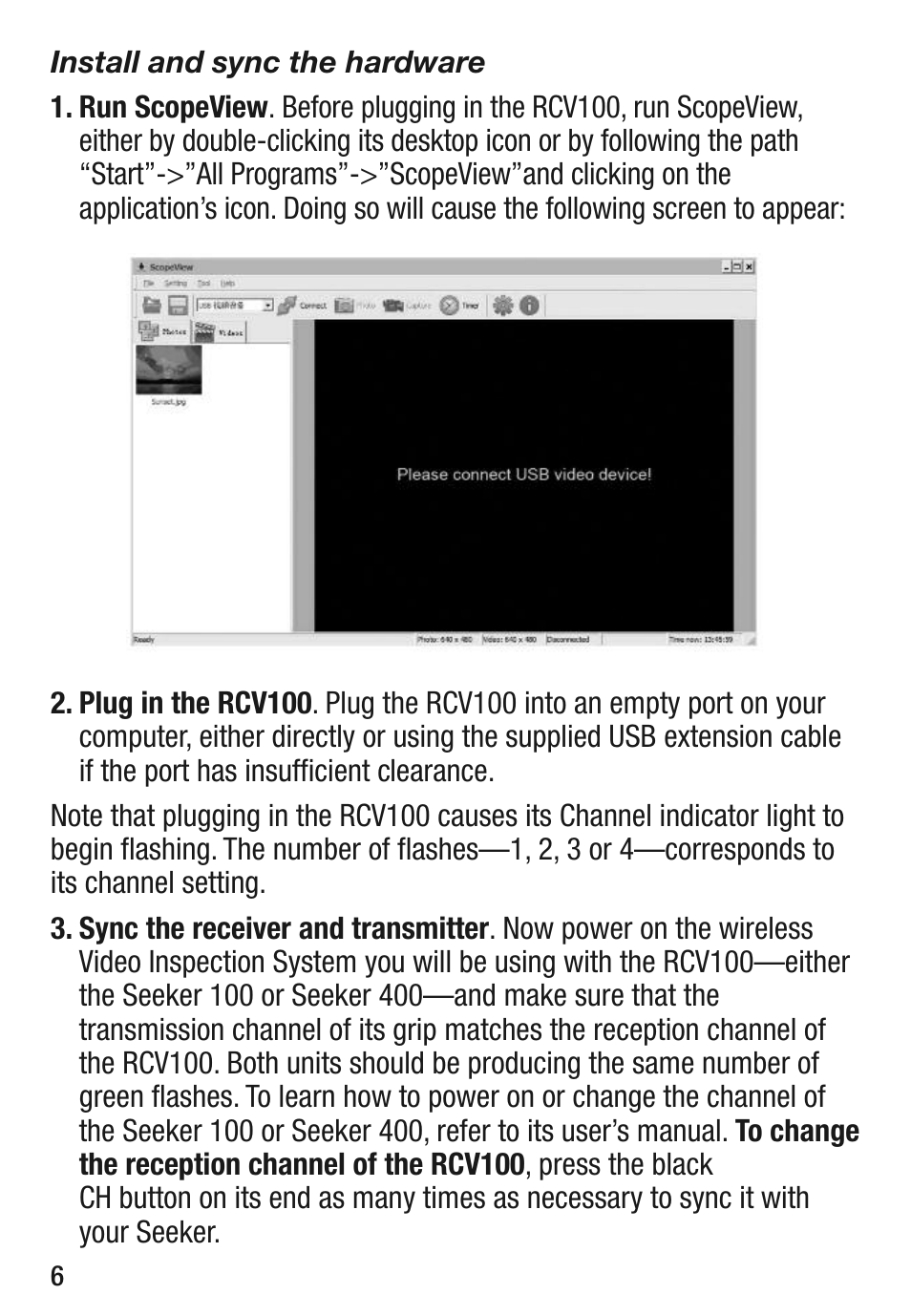 General Tools and Instruments RCV100 User Manual | Page 6 / 16