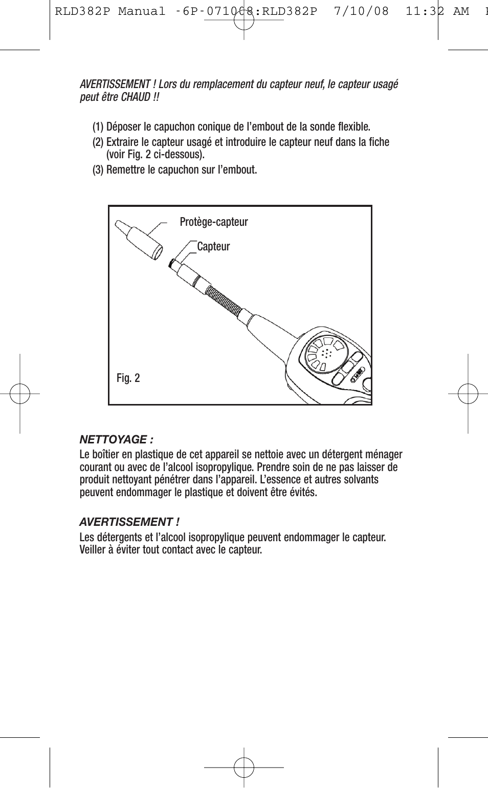 General Tools and Instruments RLD382P User Manual | Page 21 / 24