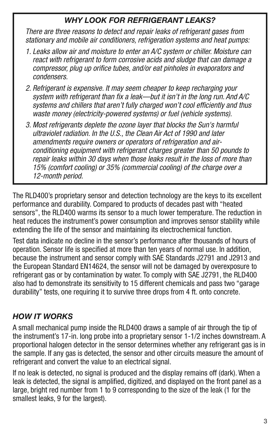 General Tools and Instruments RLD400 User Manual | Page 3 / 12