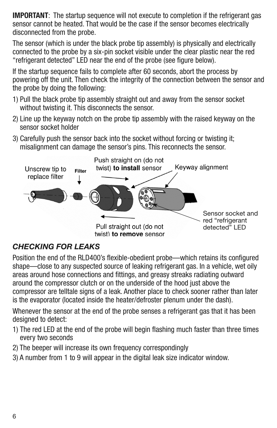 General Tools and Instruments RLD400 User Manual | Page 6 / 12