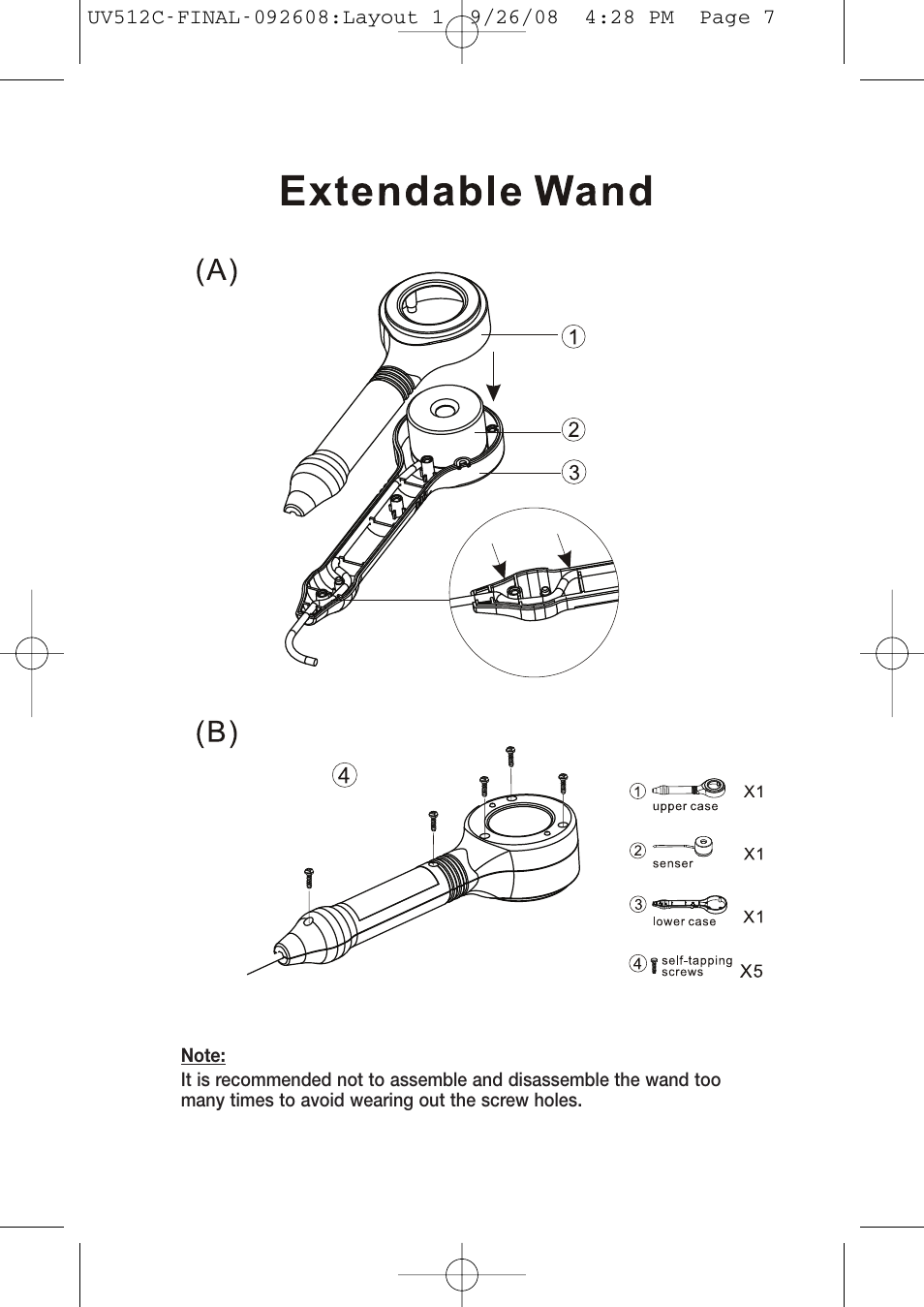 General Tools and Instruments UV512C User Manual | Page 7 / 8