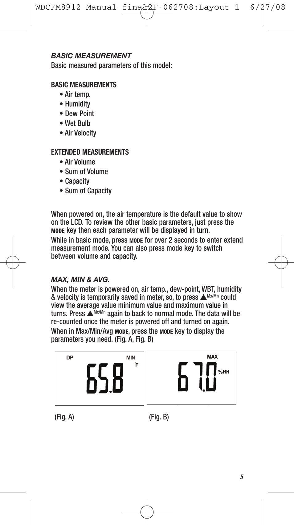 General Tools and Instruments WDCFM8912 User Manual | Page 5 / 16