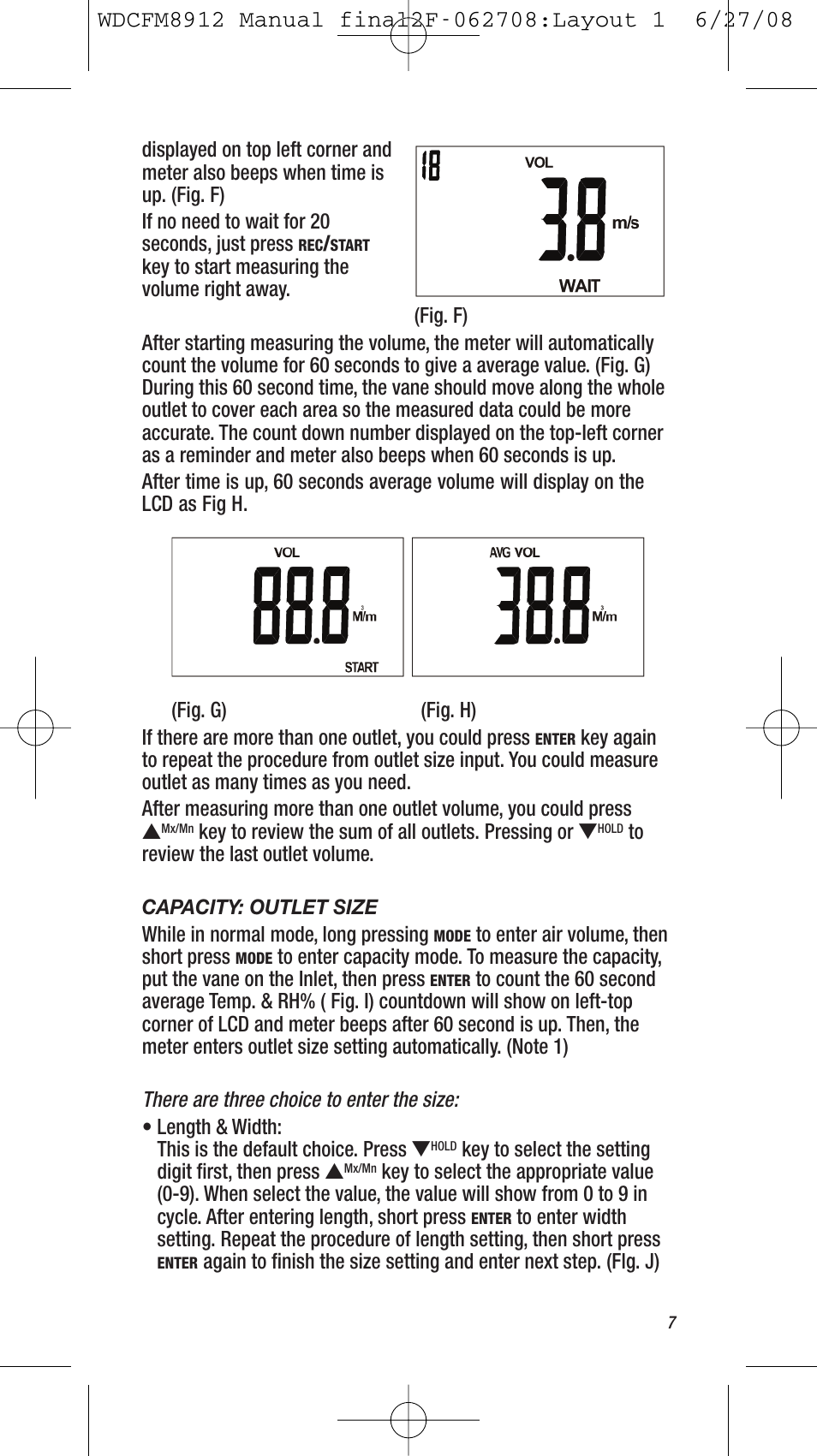 General Tools and Instruments WDCFM8912 User Manual | Page 7 / 16