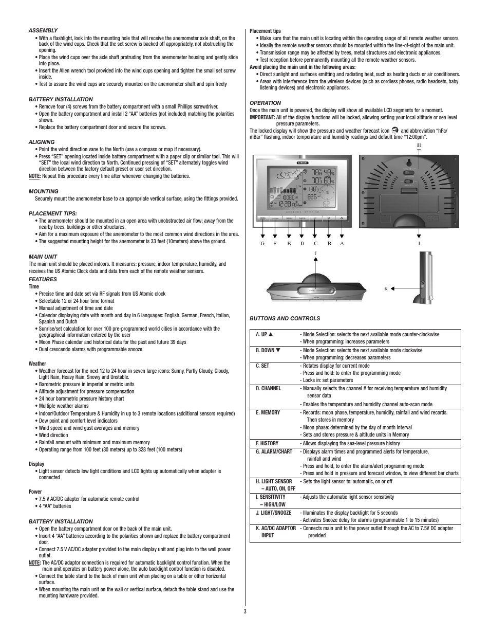 General Tools and Instruments WS821 User Manual | Page 3 / 8