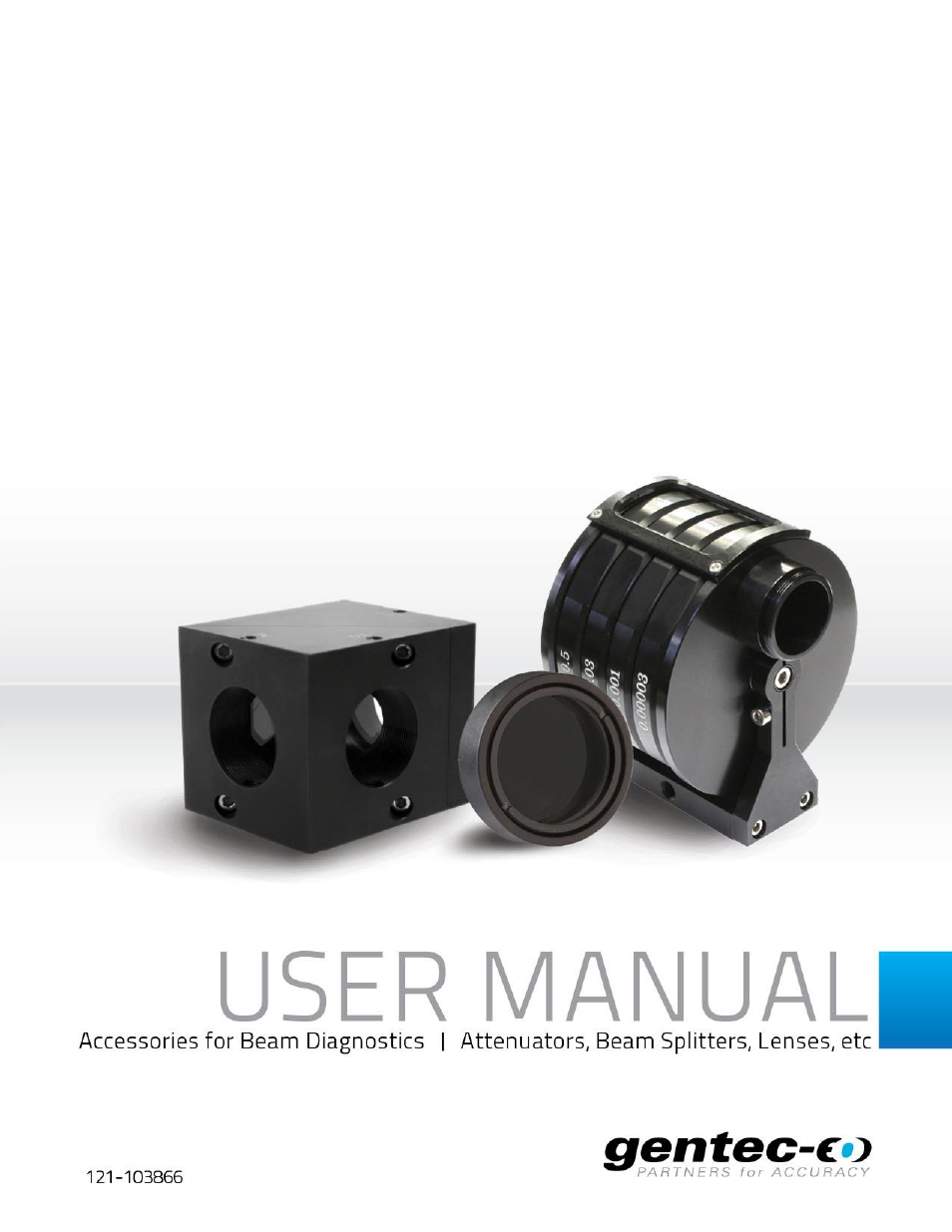 Gentec-EO Accessories for Beam Diagnostics User Manual | 24 pages