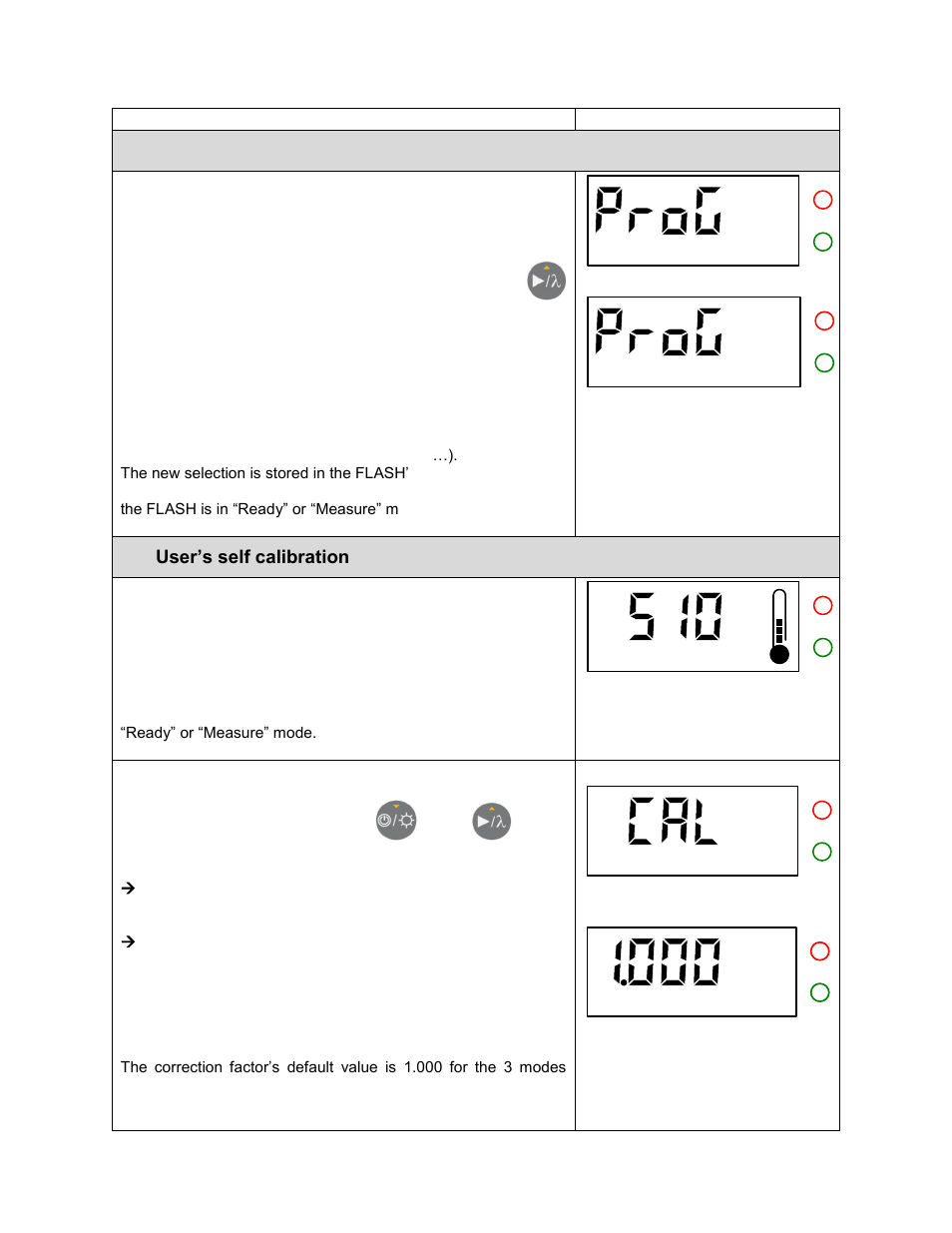Wavelength selection (co2 / yag / other) | Gentec-EO FLASH User Manual | Page 13 / 24