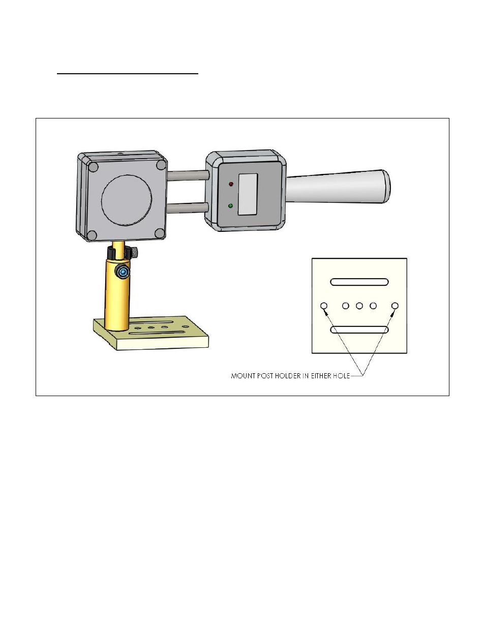 Appendix b: optional flash stand | Gentec-EO FLASH User Manual | Page 22 / 24