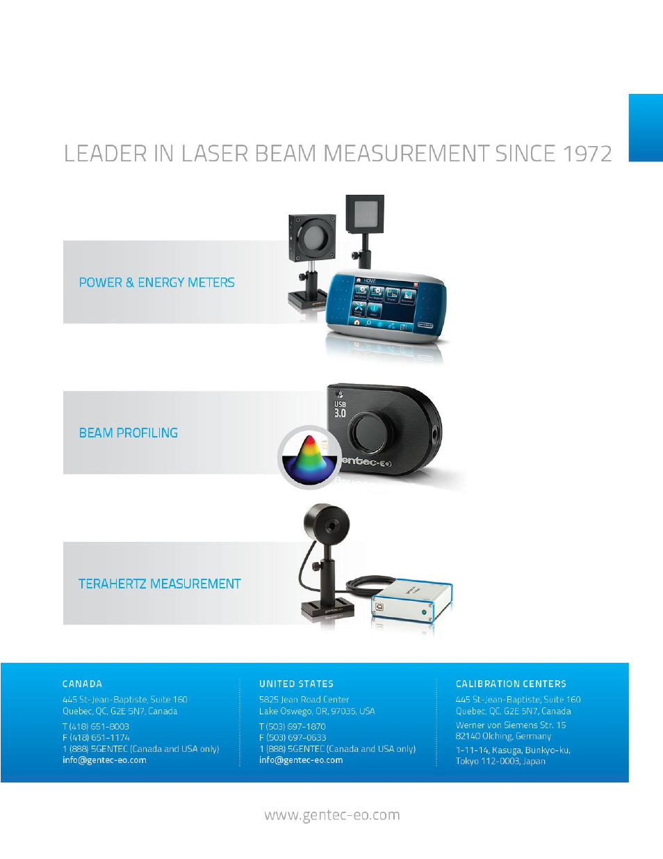 Gentec-EO FLASH User Manual | Page 24 / 24