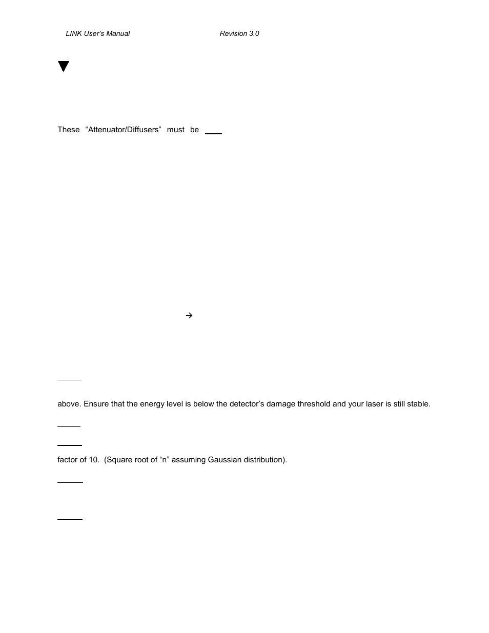 Appendix a, Ttenuator, Iffuser | Alibration, Rocedure, Introduction, When using an oscilloscope, When using a gentec-eo m-link, Procedure | Gentec-EO M-LINK User Manual | Page 44 / 47