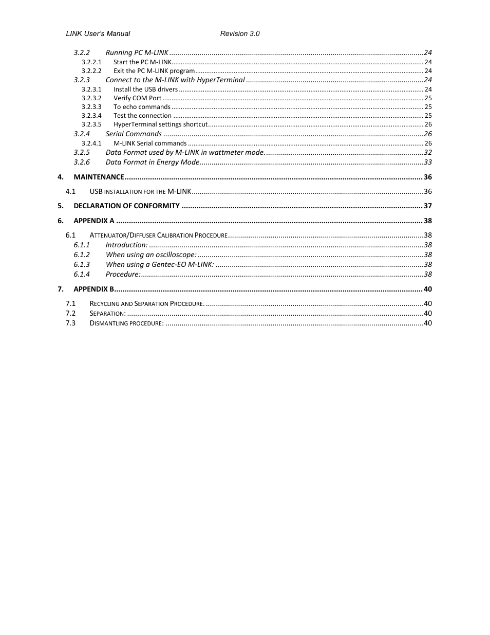 Gentec-EO M-LINK User Manual | Page 5 / 47