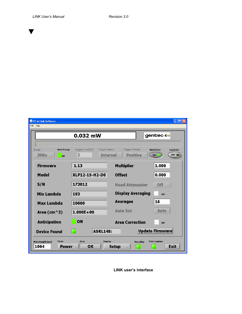 The m-link single channel laser power/energy meter, Ntroduction, M-link | User, S interface | Gentec-EO M-LINK User Manual | Page 7 / 47