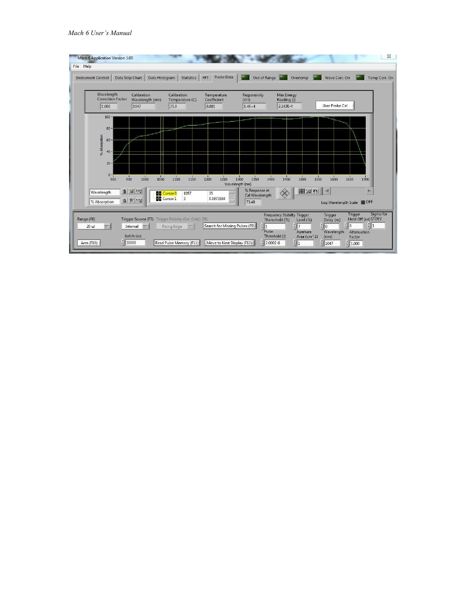 Gentec-EO MACH 6 User Manual | Page 34 / 48