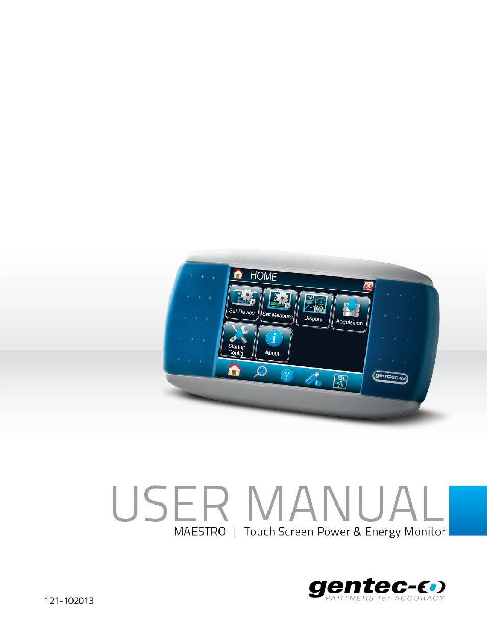 Gentec-EO MAESTRO User Manual | 95 pages