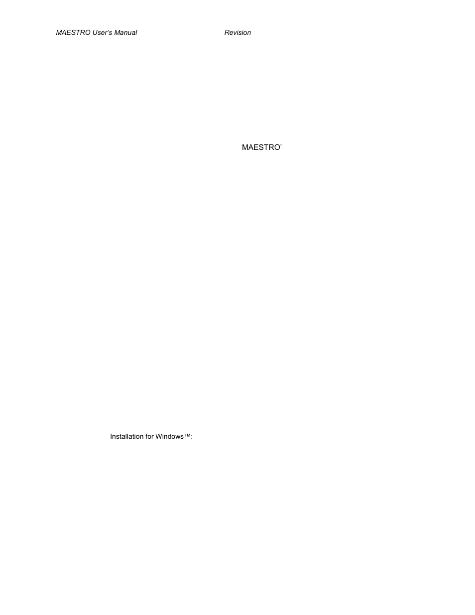 Gentec-EO MAESTRO User Manual | Page 4 / 95