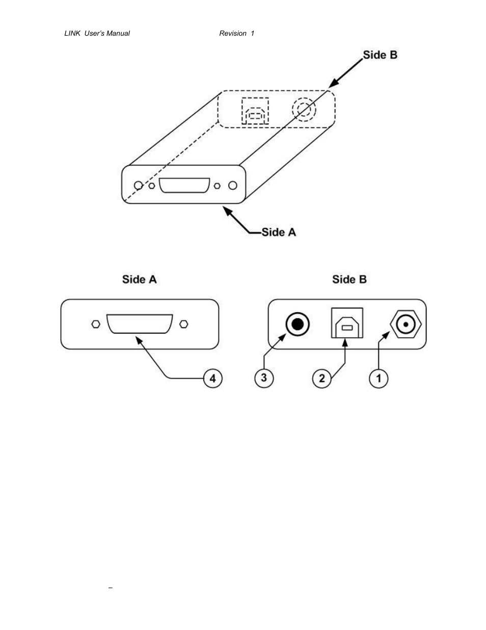 Fig. 3-1 p-link top panel | Gentec-EO P-LINK User Manual | Page 11 / 34