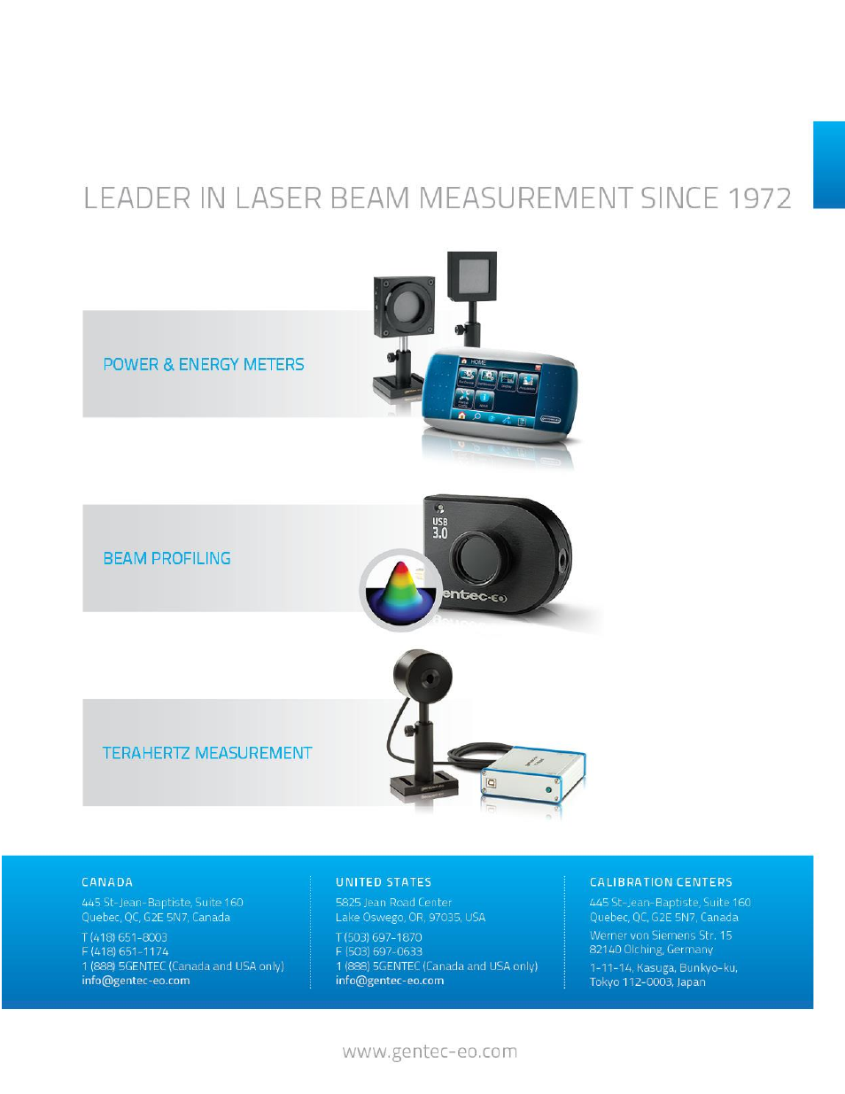 Gentec-EO P-LINK User Manual | Page 34 / 34