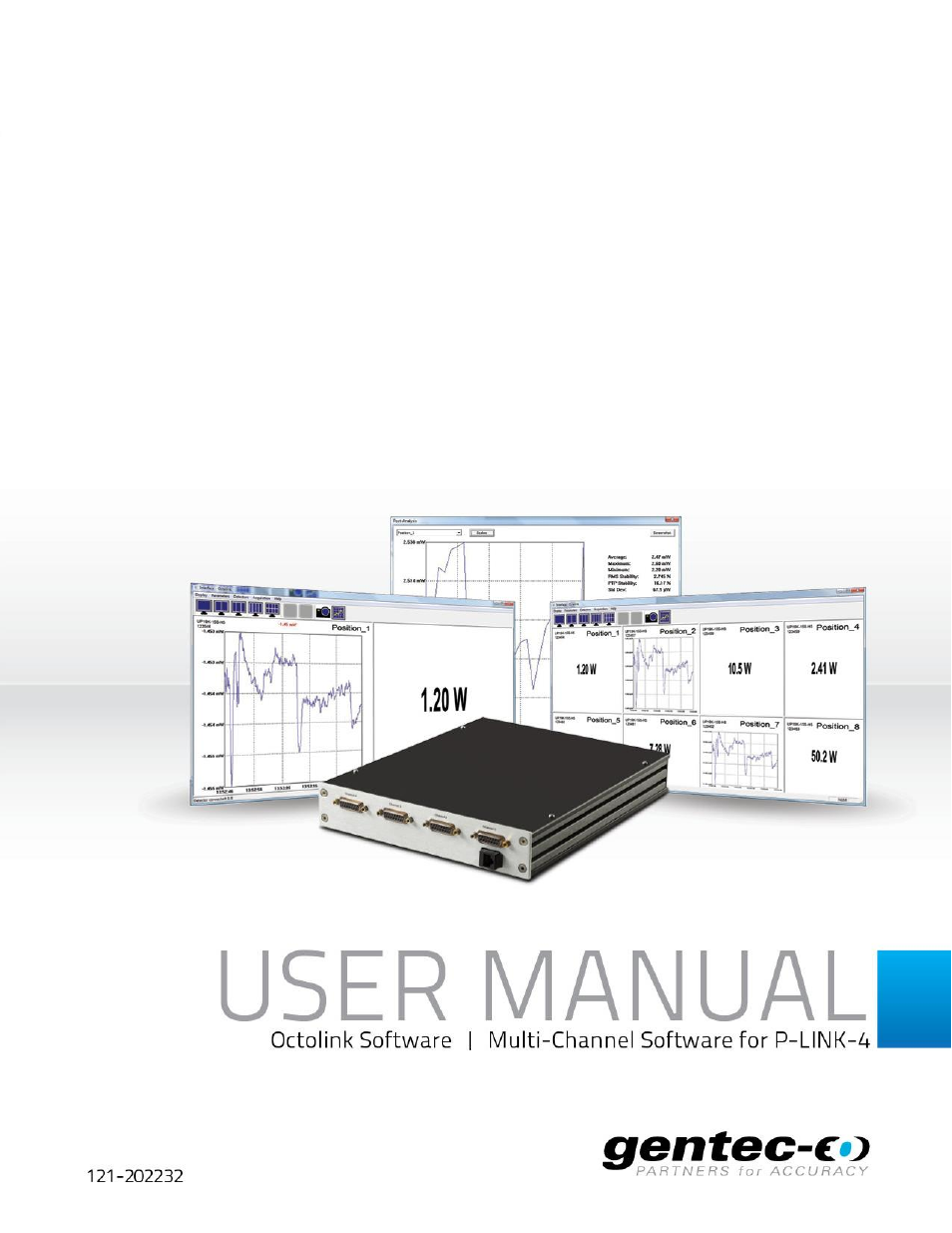 Gentec-EO P-LINK-4 User Manual | 15 pages