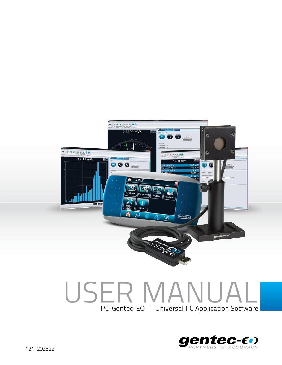 Gentec-EO PC-Gentec-EO (for MAESTRO and INTEGRA) User Manual | 66 pages