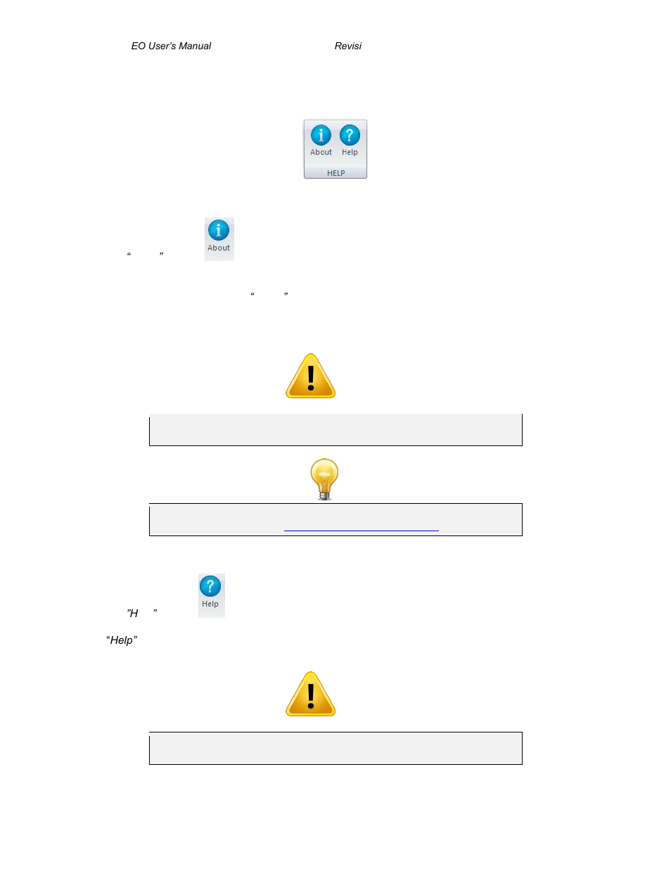 Help, Menu, About” button | Help” button | Gentec-EO PC-Gentec-EO (for MAESTRO and INTEGRA) User Manual | Page 18 / 66