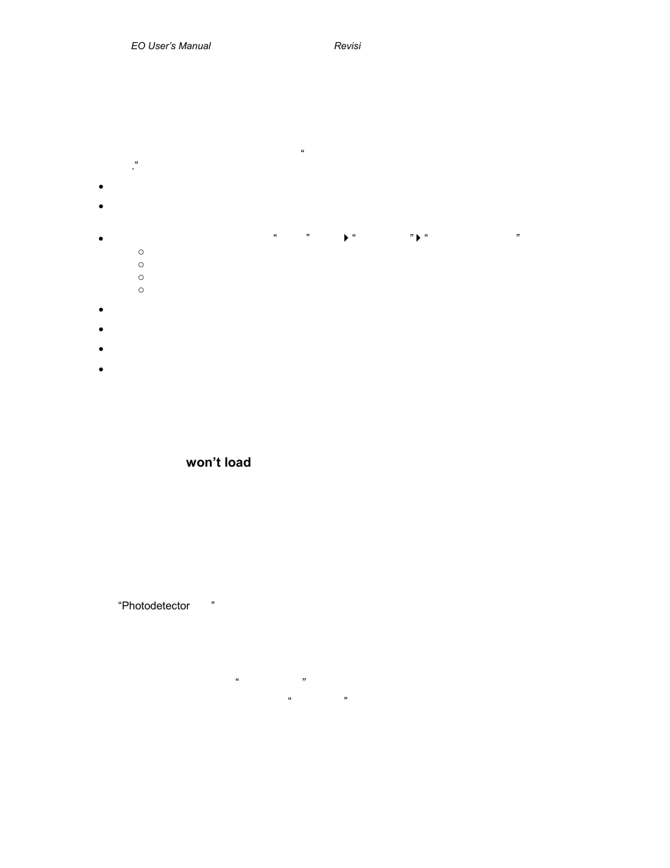 Troubleshooting, Pc-g, Entec | Cannot find the monitor, Oving, Verage mode is not working, Y settings won, T load | Gentec-EO PC-Gentec-EO (for MAESTRO and INTEGRA) User Manual | Page 37 / 66