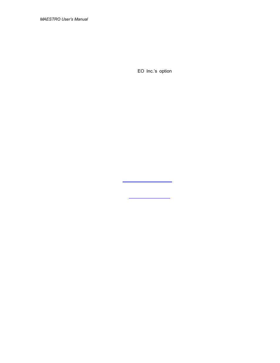 Gentec-EO PC-MAESTRO (Old Software for MAESTRO) User Manual | Page 2 / 33