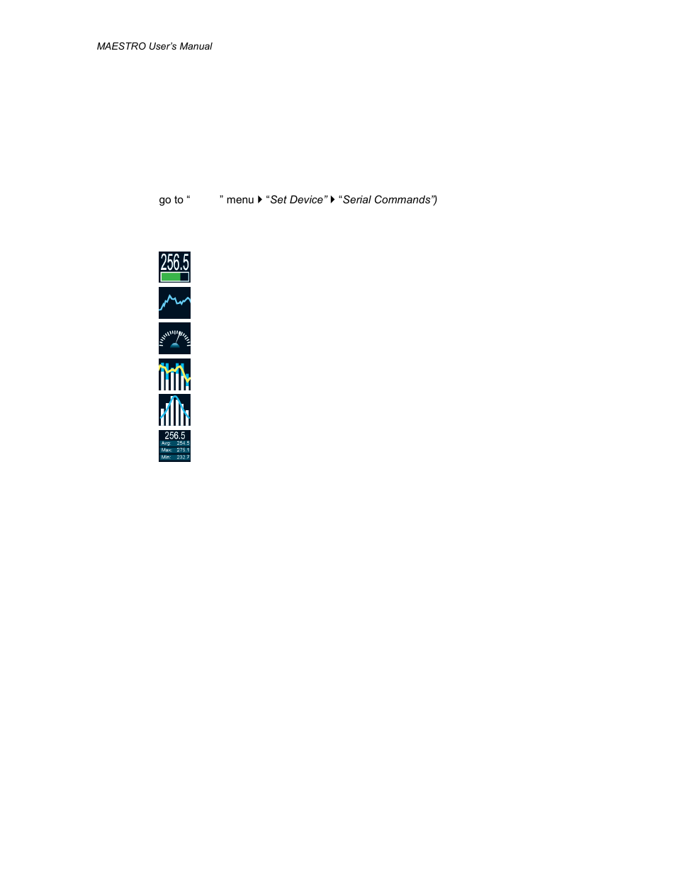 Quick start procedure | Gentec-EO PC-MAESTRO (Old Software for MAESTRO) User Manual | Page 9 / 33