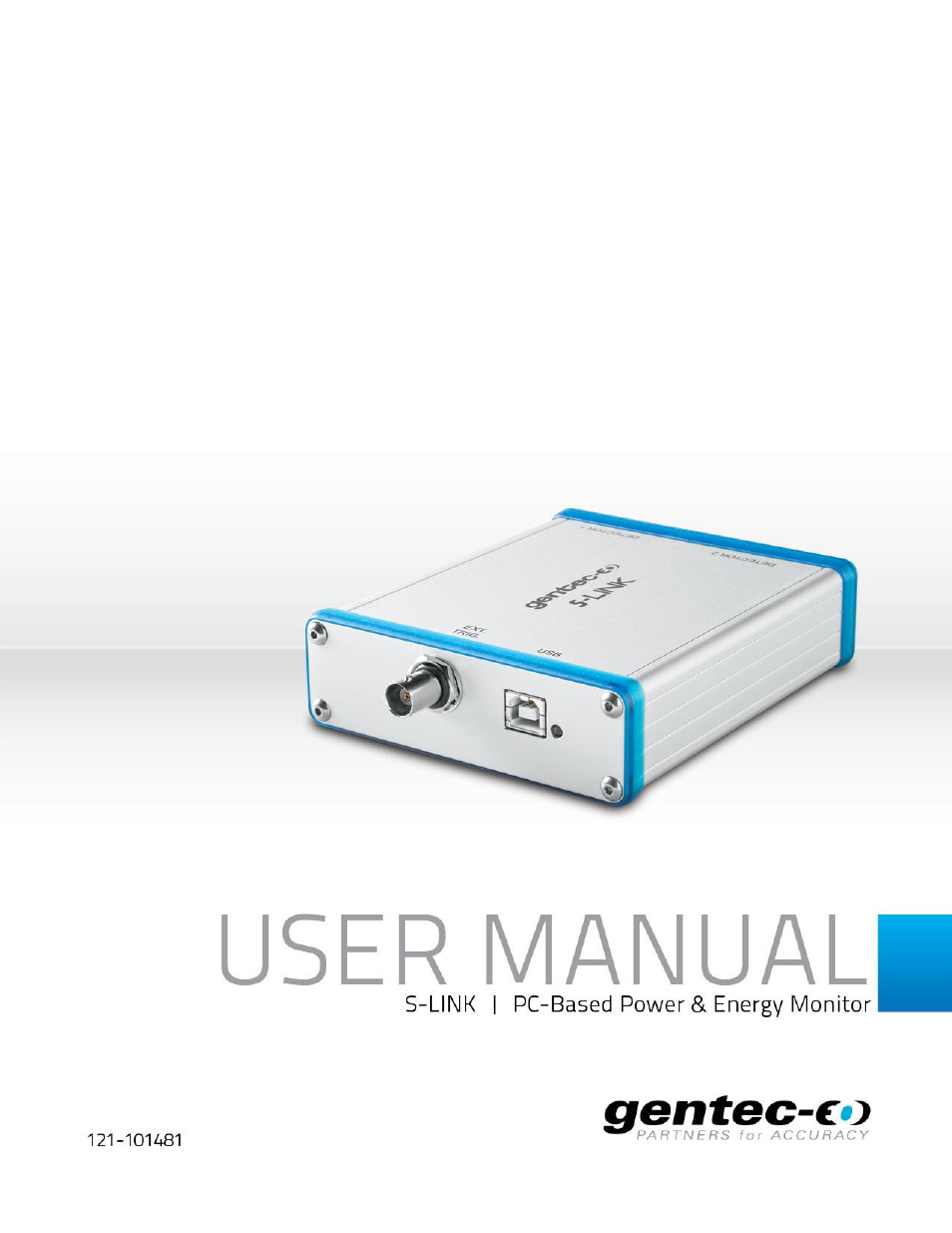 Gentec-EO S-LINK User Manual | 60 pages