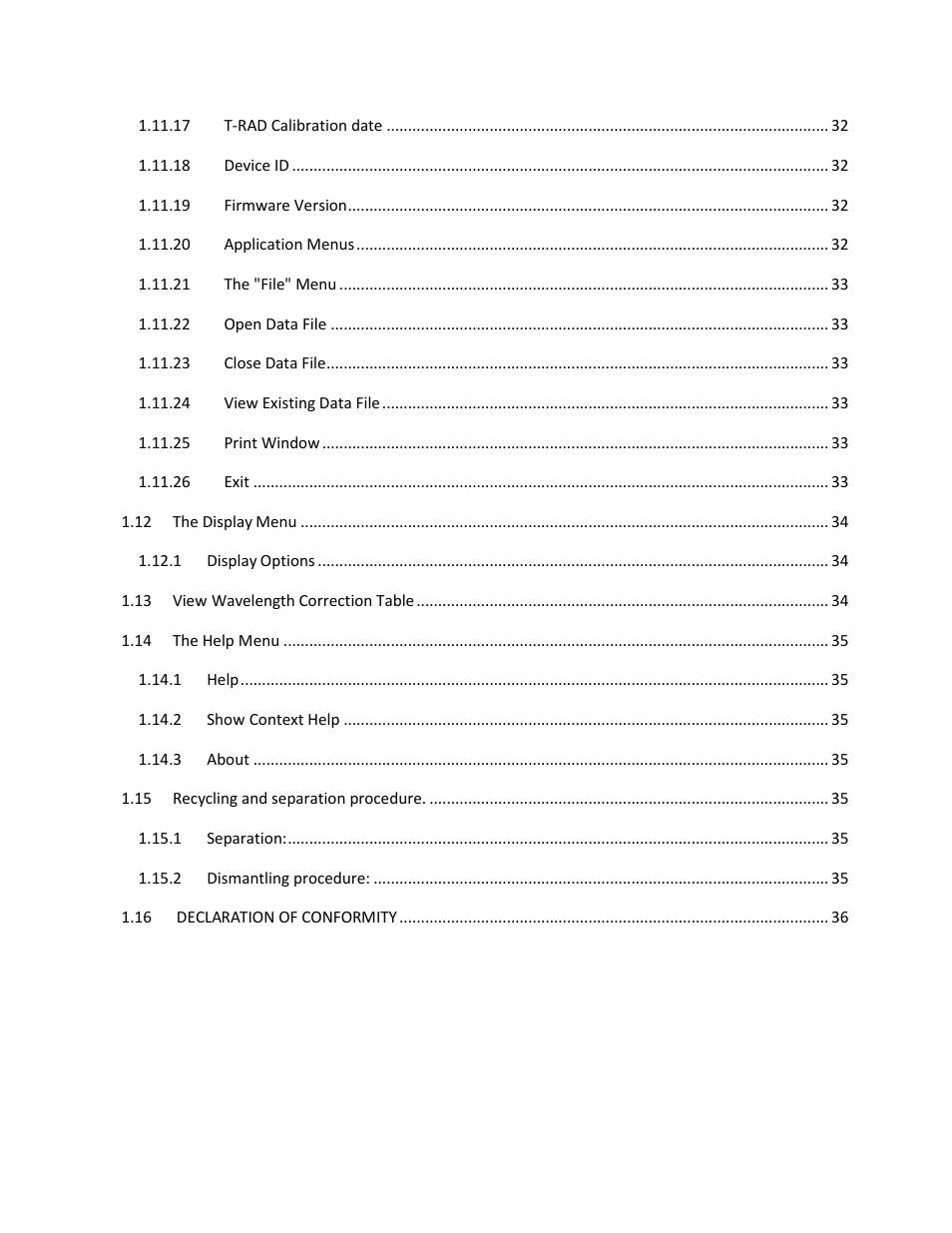 Gentec-EO T-Rad (DB-15) User Manual | Page 6 / 37