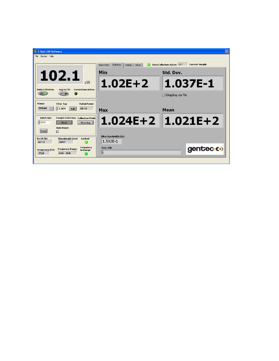 Gentec-EO T-Rad-USB (LEMO) User Manual | Page 17 / 26