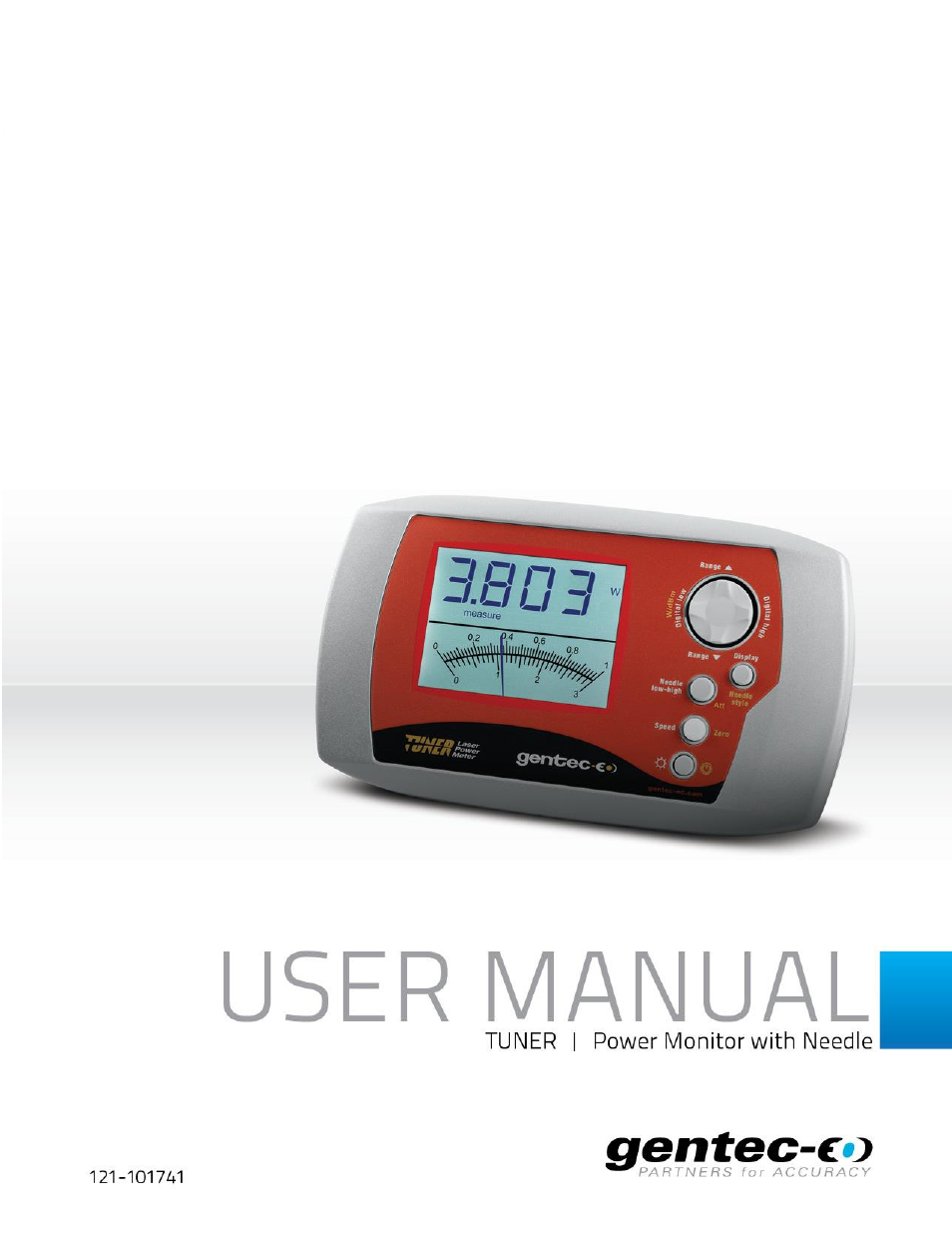 Gentec-EO TUNER User Manual | 18 pages