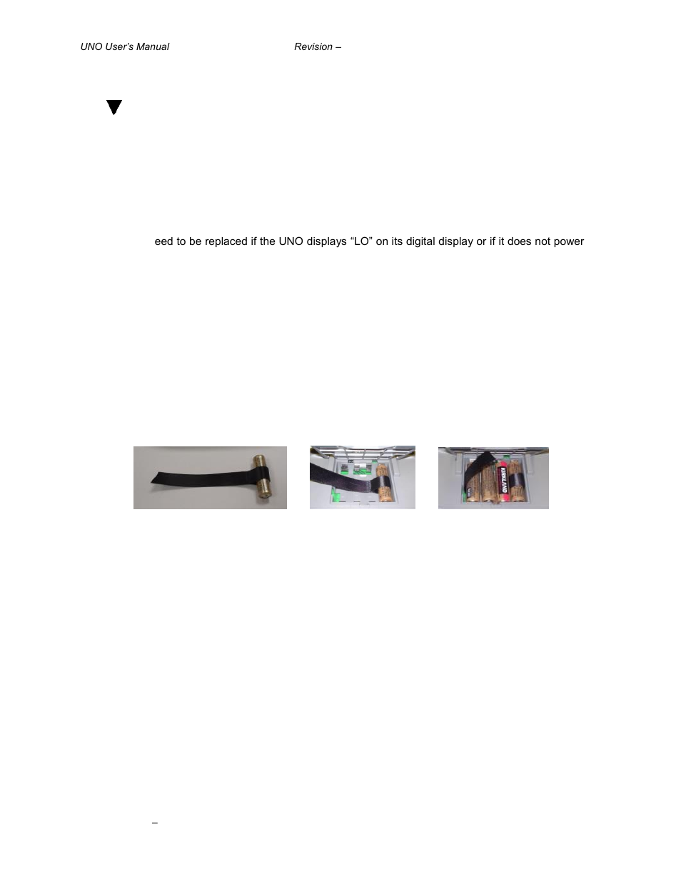 Batteries, Attery selection, Attery installation | Attery removal | Gentec-EO UNO User Manual | Page 11 / 14