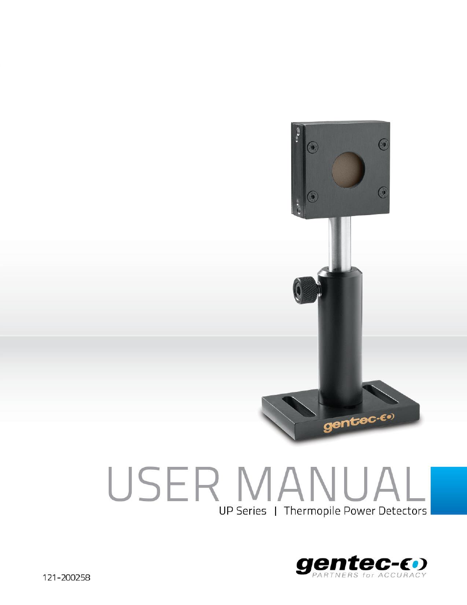 Gentec-EO UP and XLP12 User Manual | 41 pages