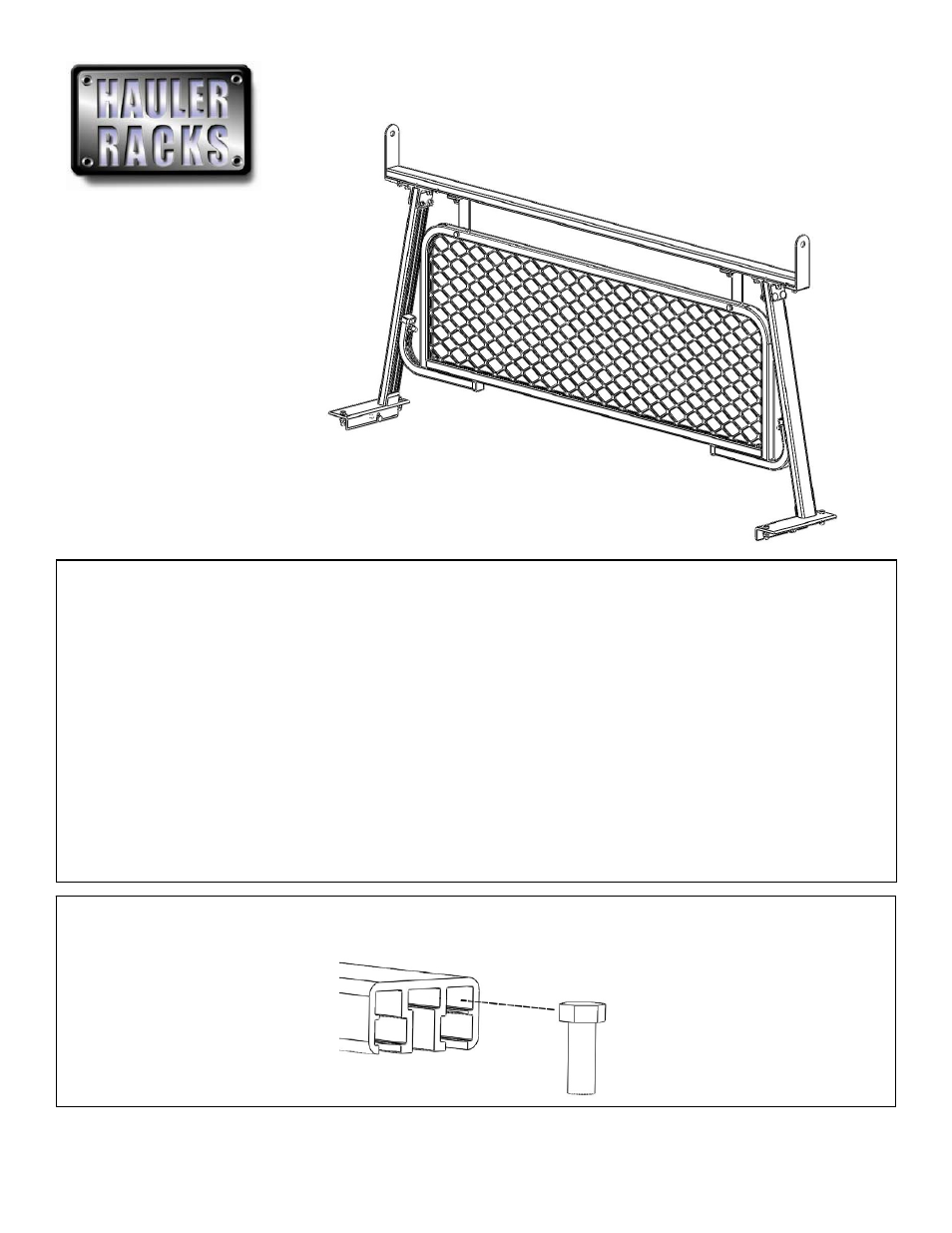 Hauler Racks HKRS5-1 User Manual | 8 pages