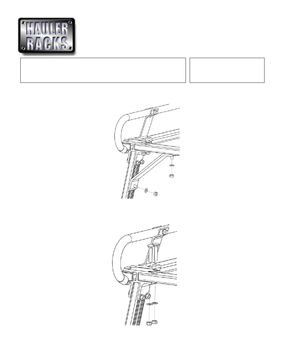 Hauler Racks RCB-1 User Manual | 4 pages
