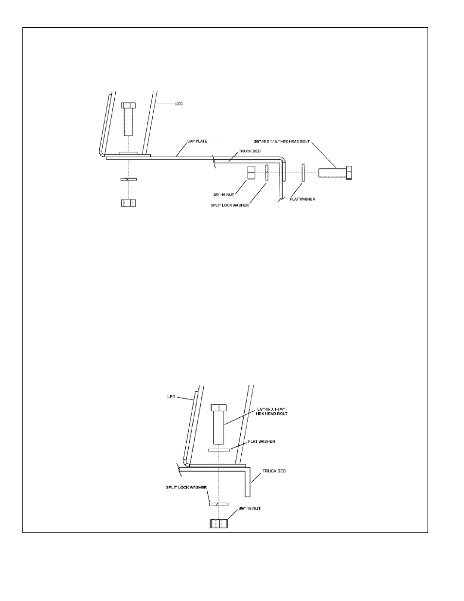 Hauler Racks Universal Steel Truck/Cap Rack (STC3-1) User Manual | Page 12 / 16