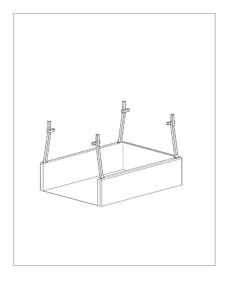 Hauler Racks Universal Steel Truck/Cap Rack (STC3-1) User Manual | Page 2 / 16