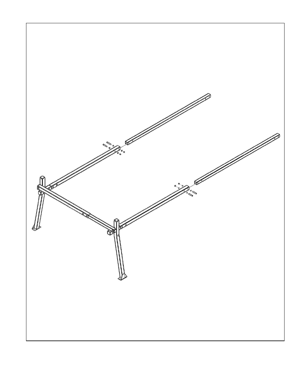 Hauler Racks Universal Steel Truck/Cap Rack (STC3-1) User Manual | Page 8 / 16