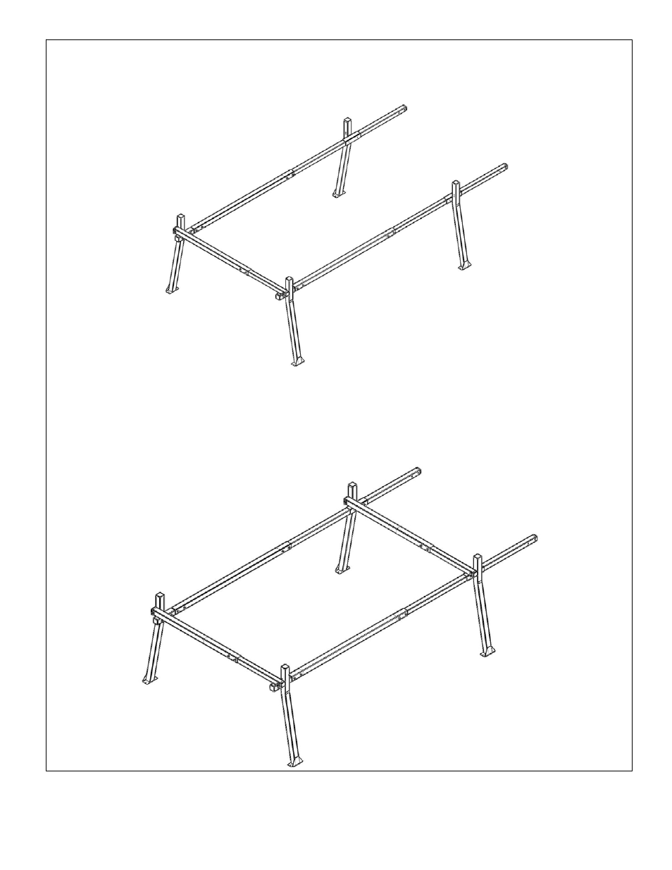 Hauler Racks Universal Steel Truck/Cap Rack (STC3-1) User Manual | Page 9 / 16